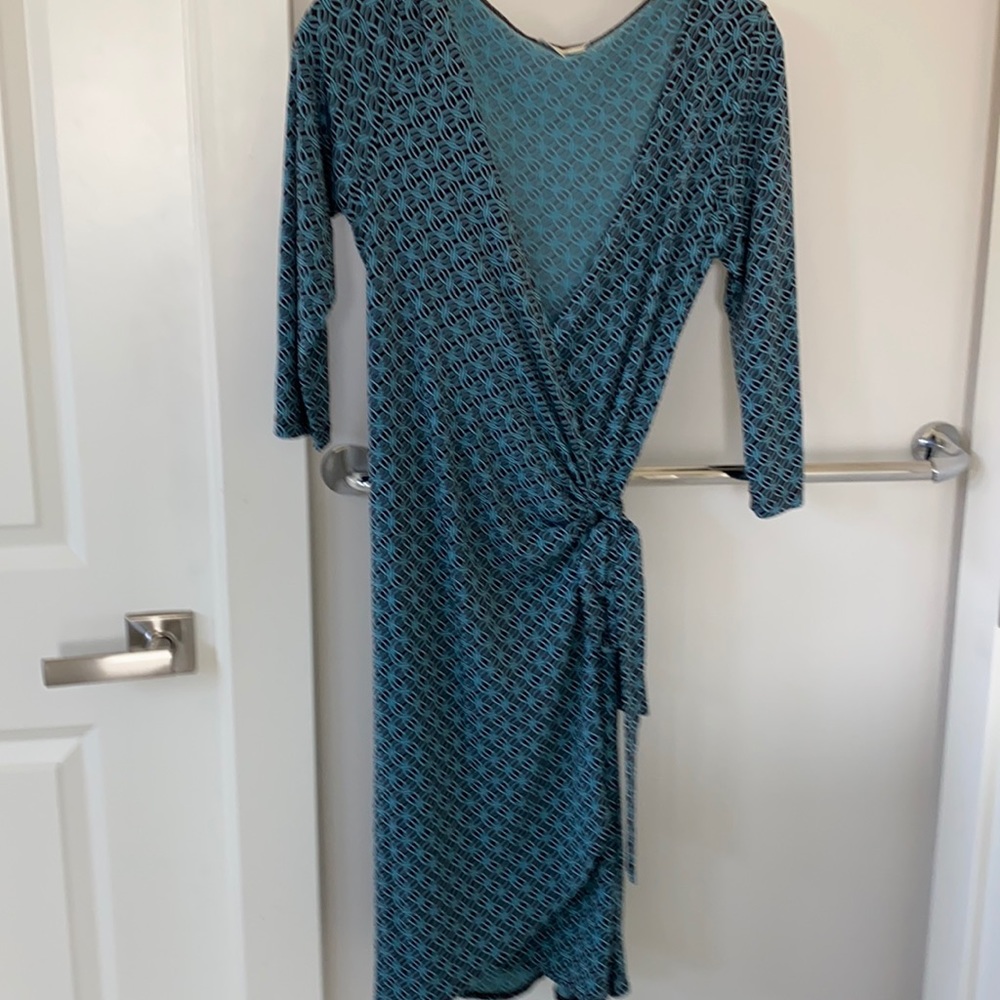 Y2K London Times Classic Wrap Dress